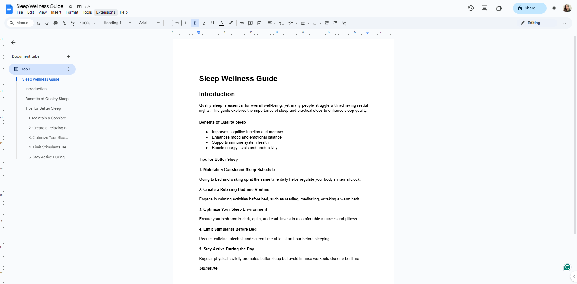 PandaDoc Google Docs Integration