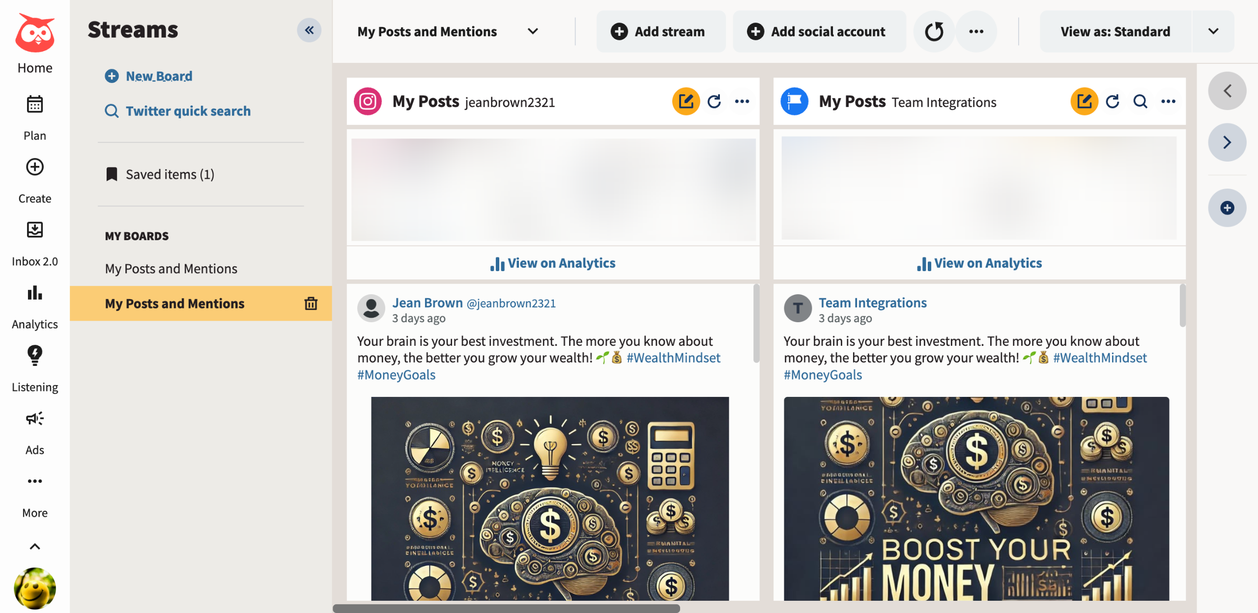 How to Merge Multiple Social Media Accounts in Hootsuite