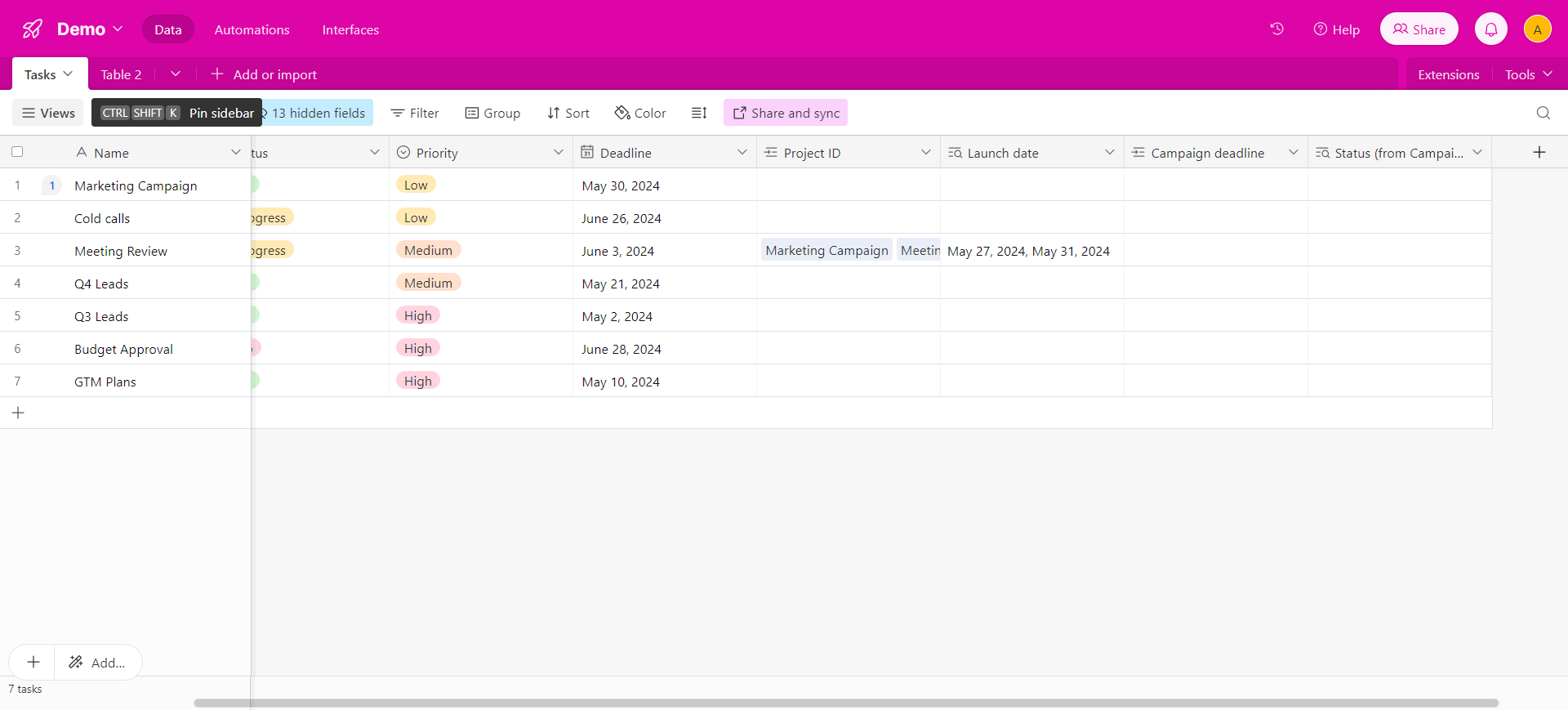 How to embed airtable