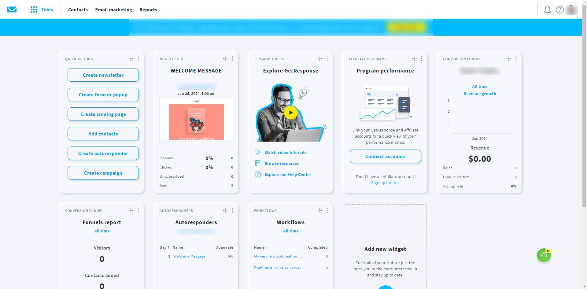 How to Add a GetResponse Landing Page to My Website