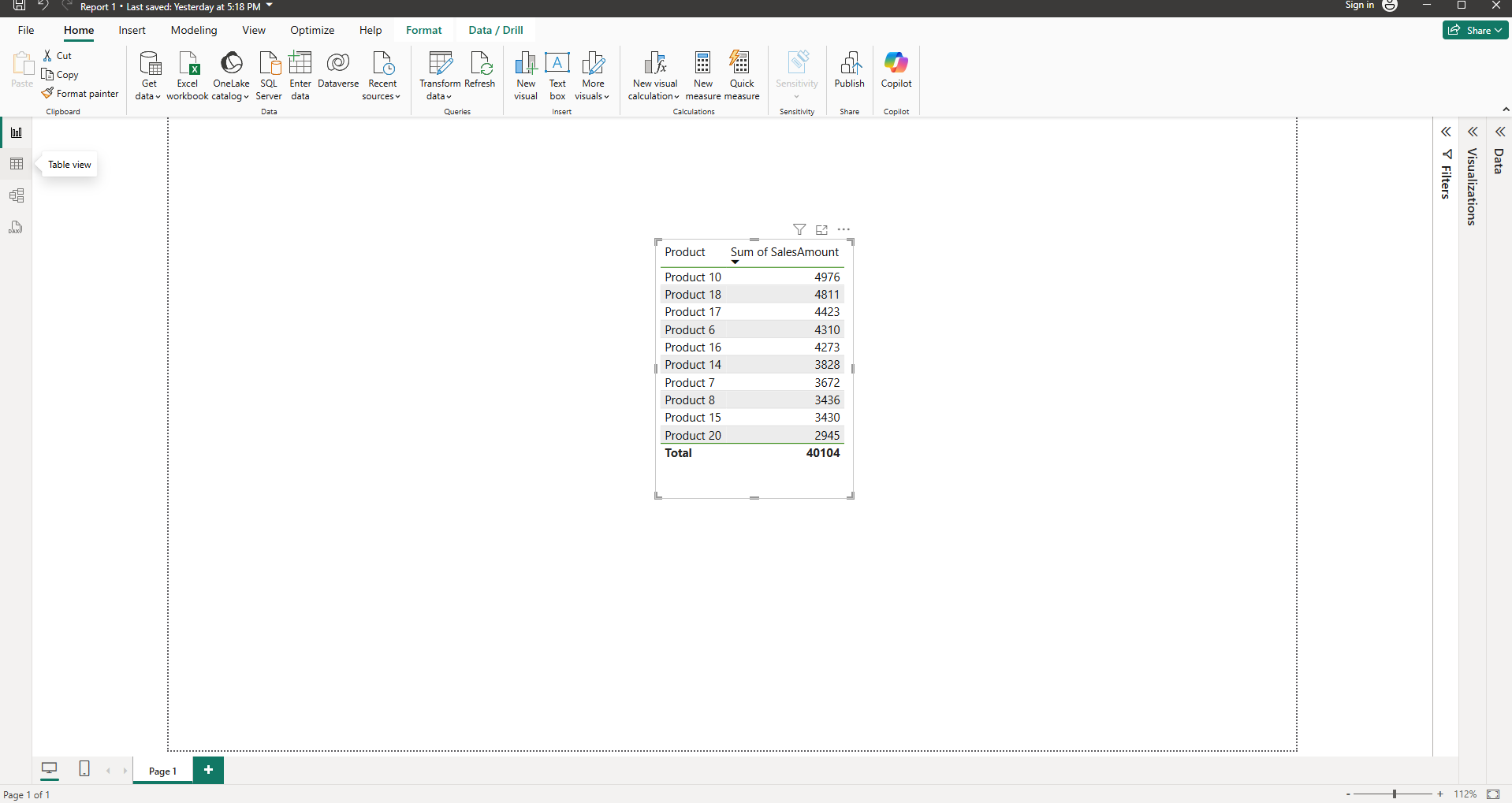 How to Format Data in Power BI
