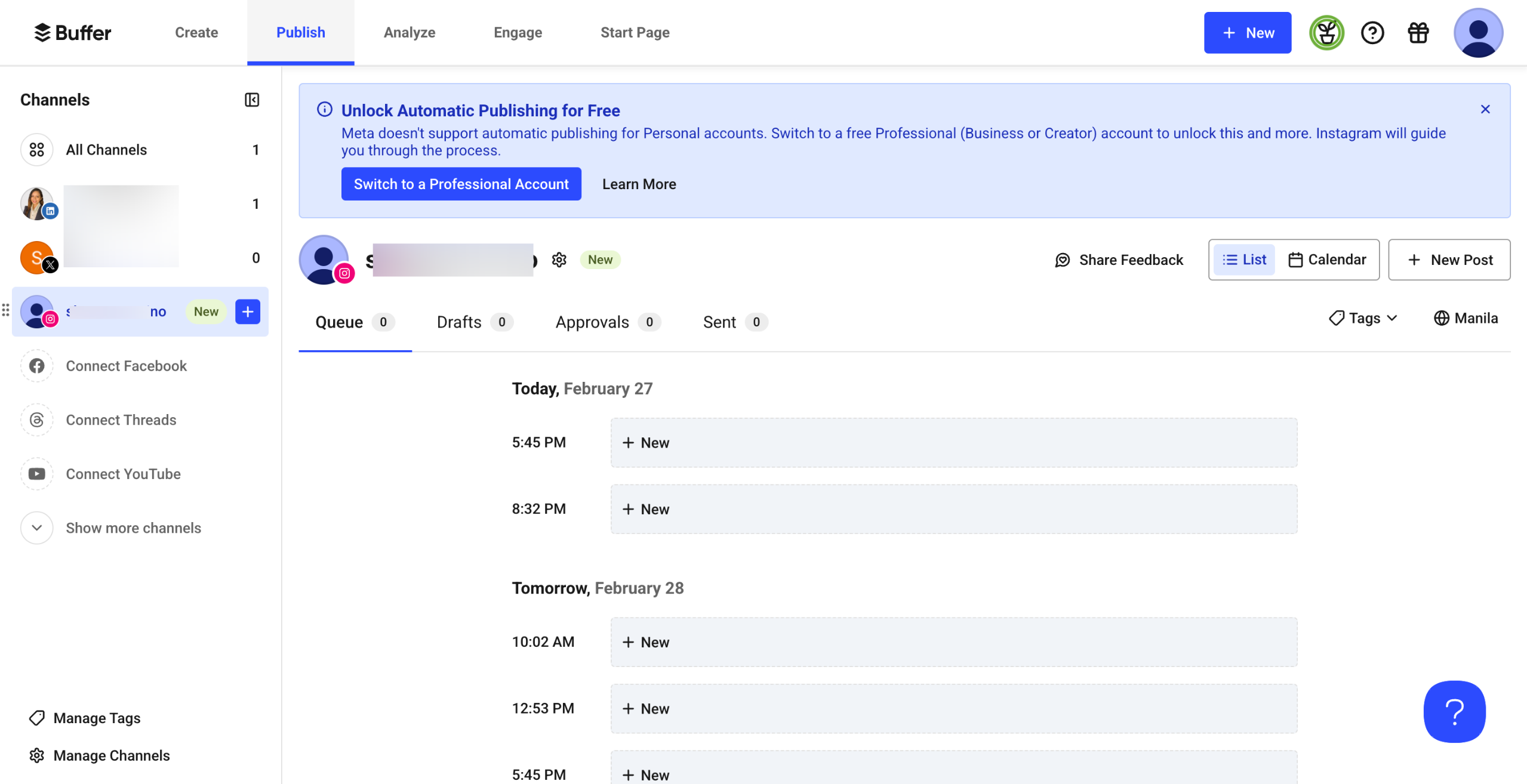 How to Add First Comment in Buffer Posts
