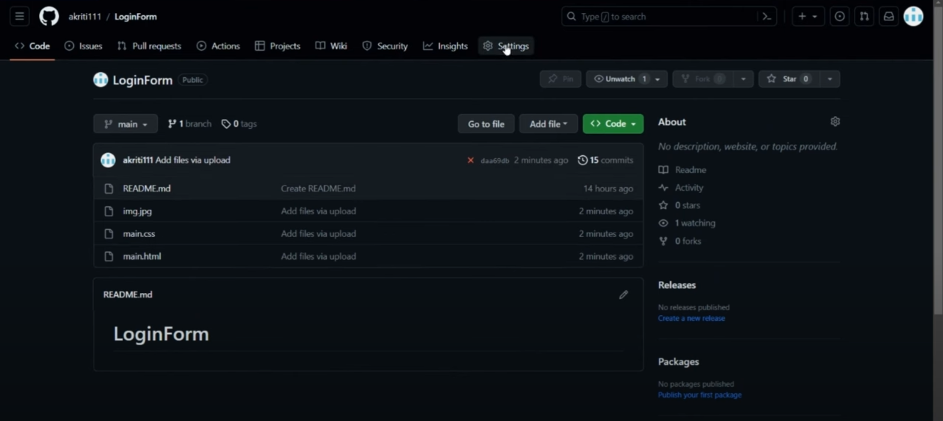 How to Host a Website on Github