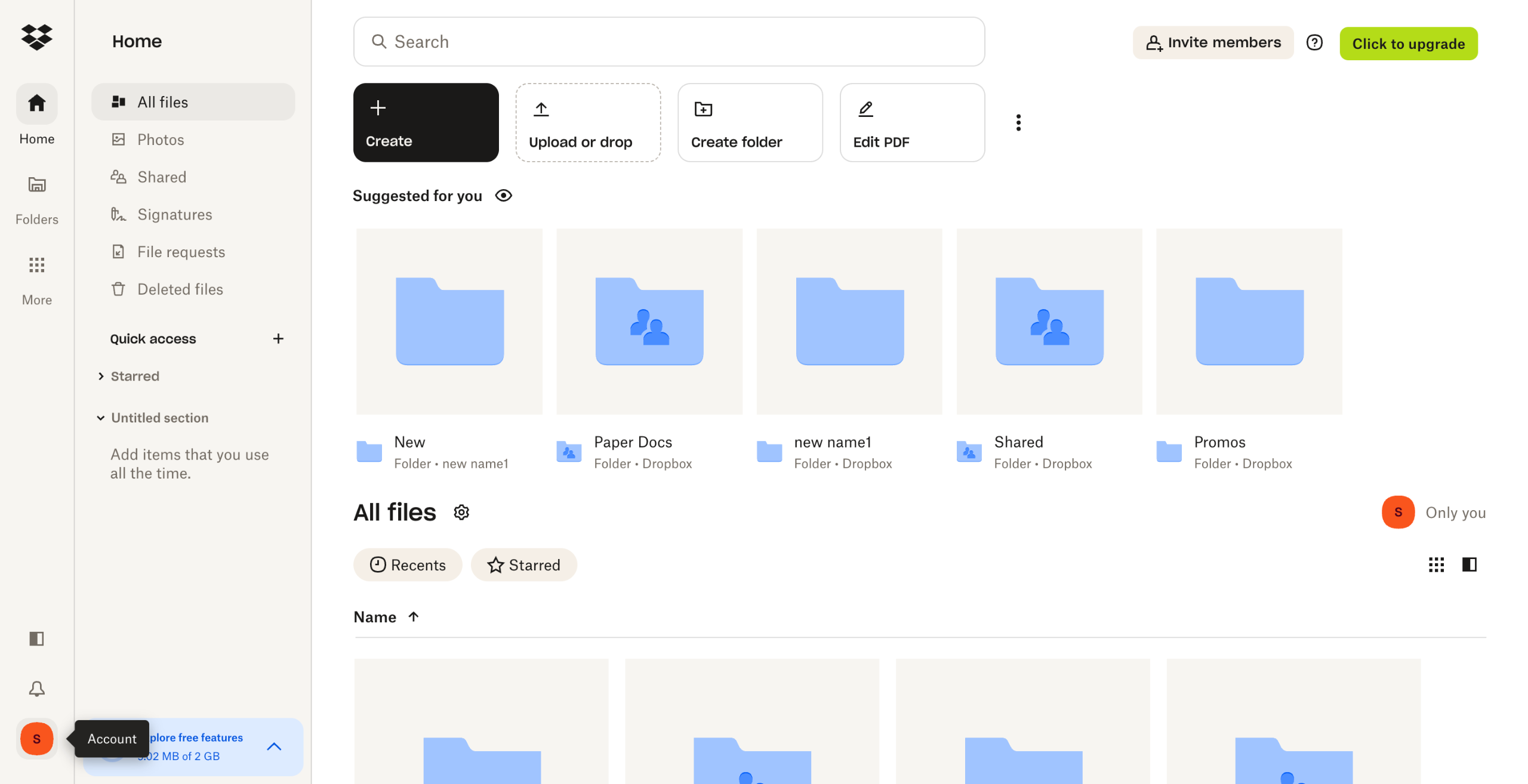 How to Logout Dropbox