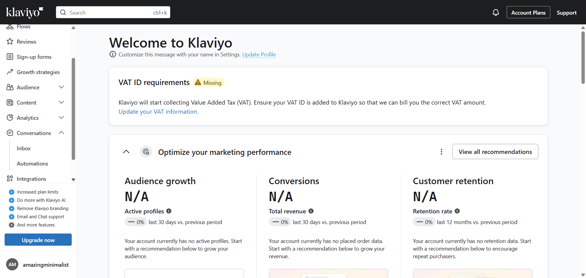 Klaviyo Squarespace Integration