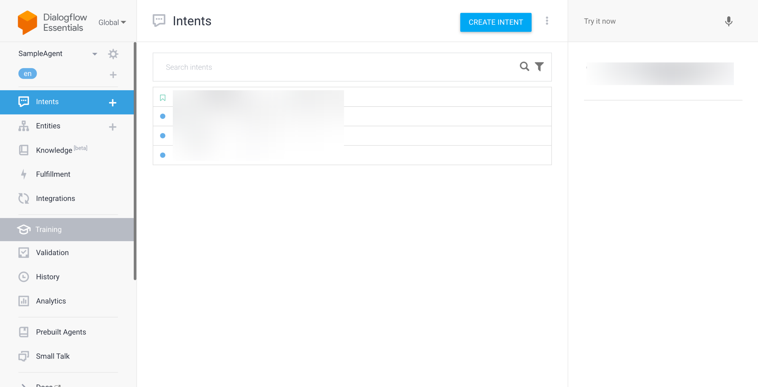 How to Train the Dialogflow Chatbot