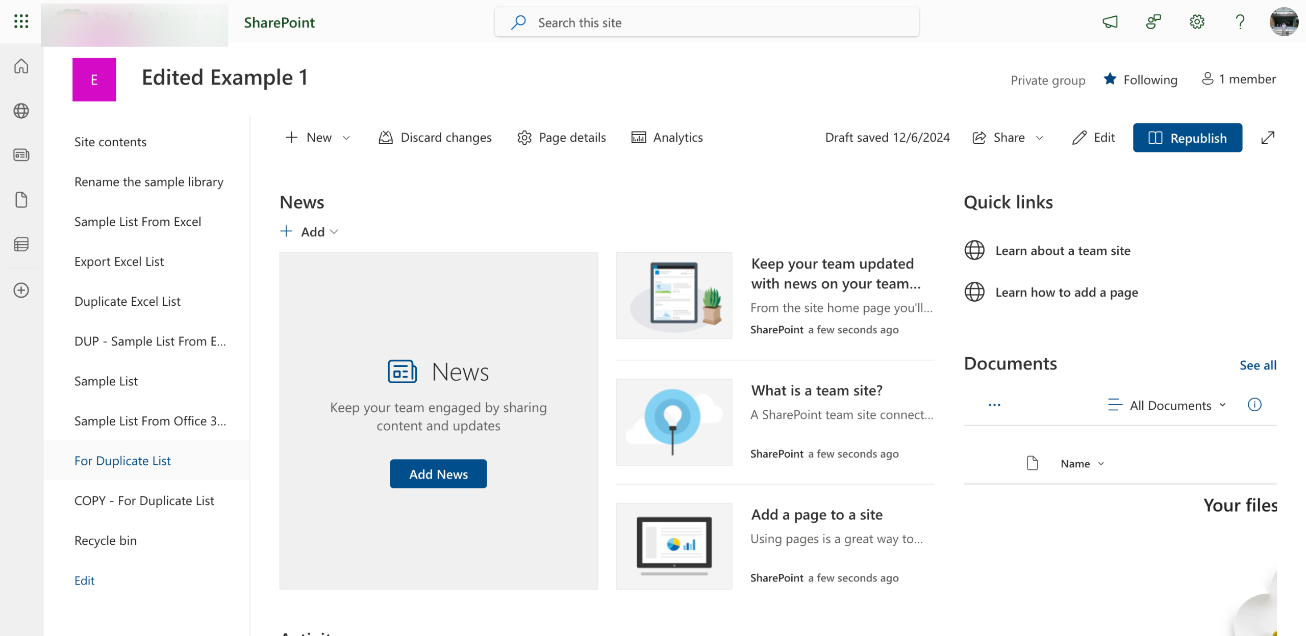 How to Copy the Link to a SharePoint List Item