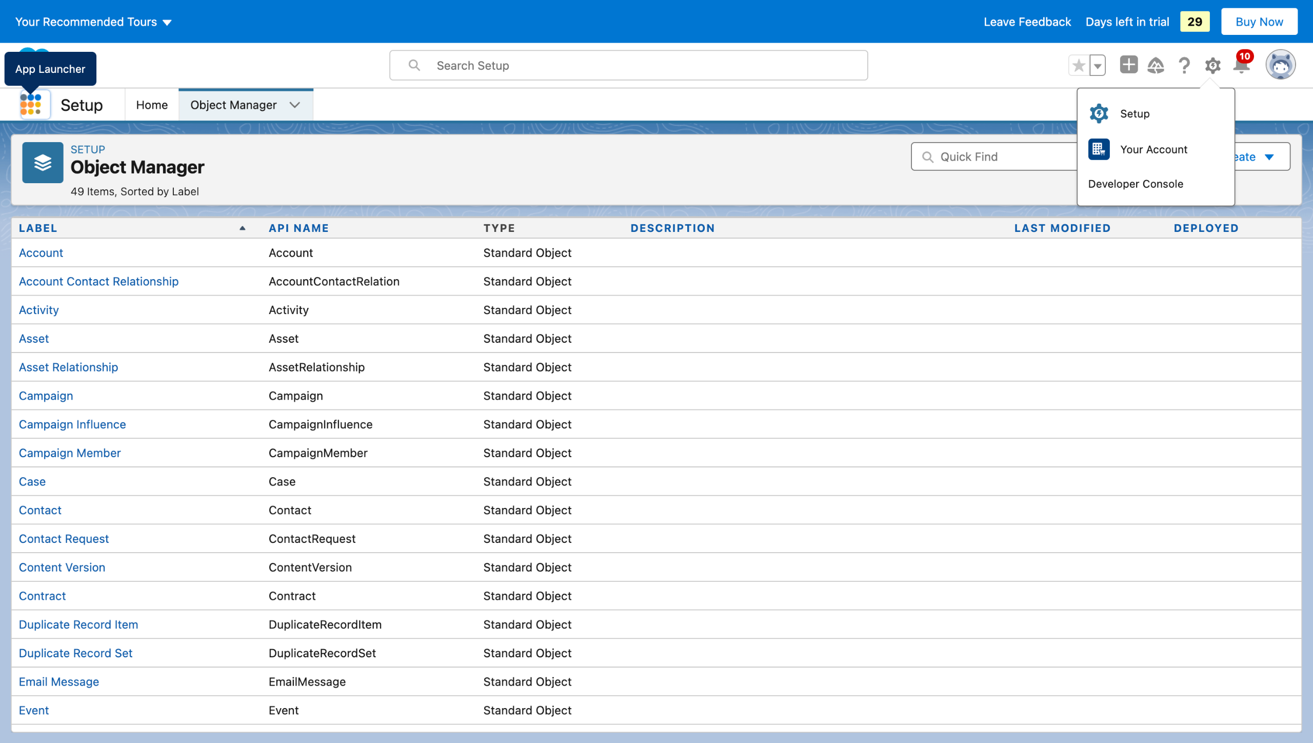 Salesforce - How to Create a Custom Object in Salesforce