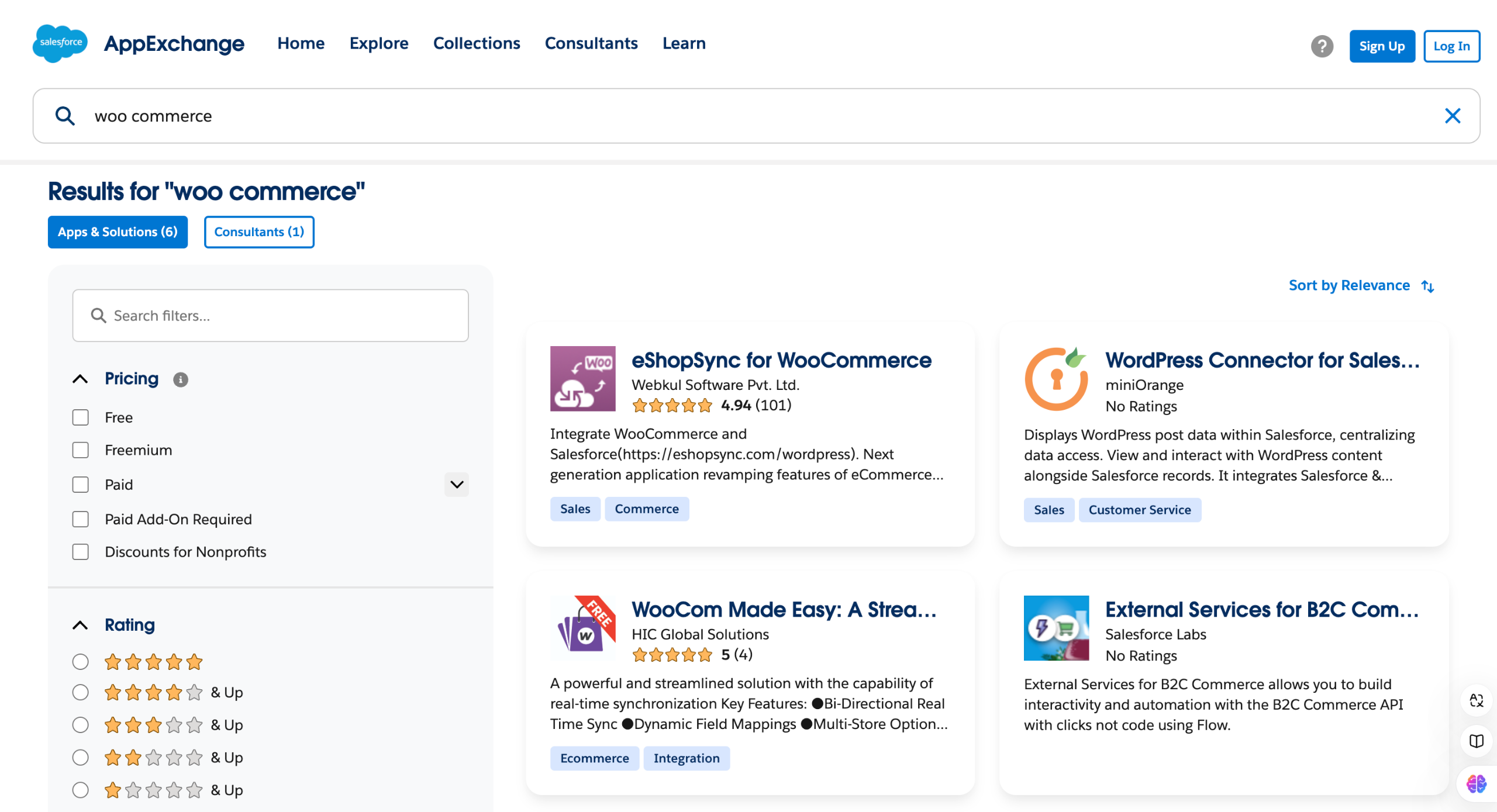 Woocommerce salesforce integration