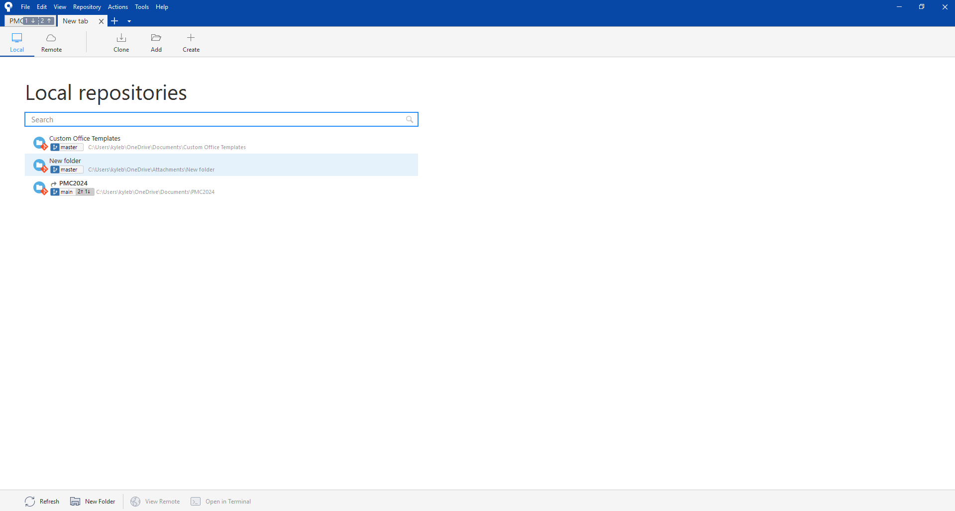 How to Create Feature Branch in Sourcetree