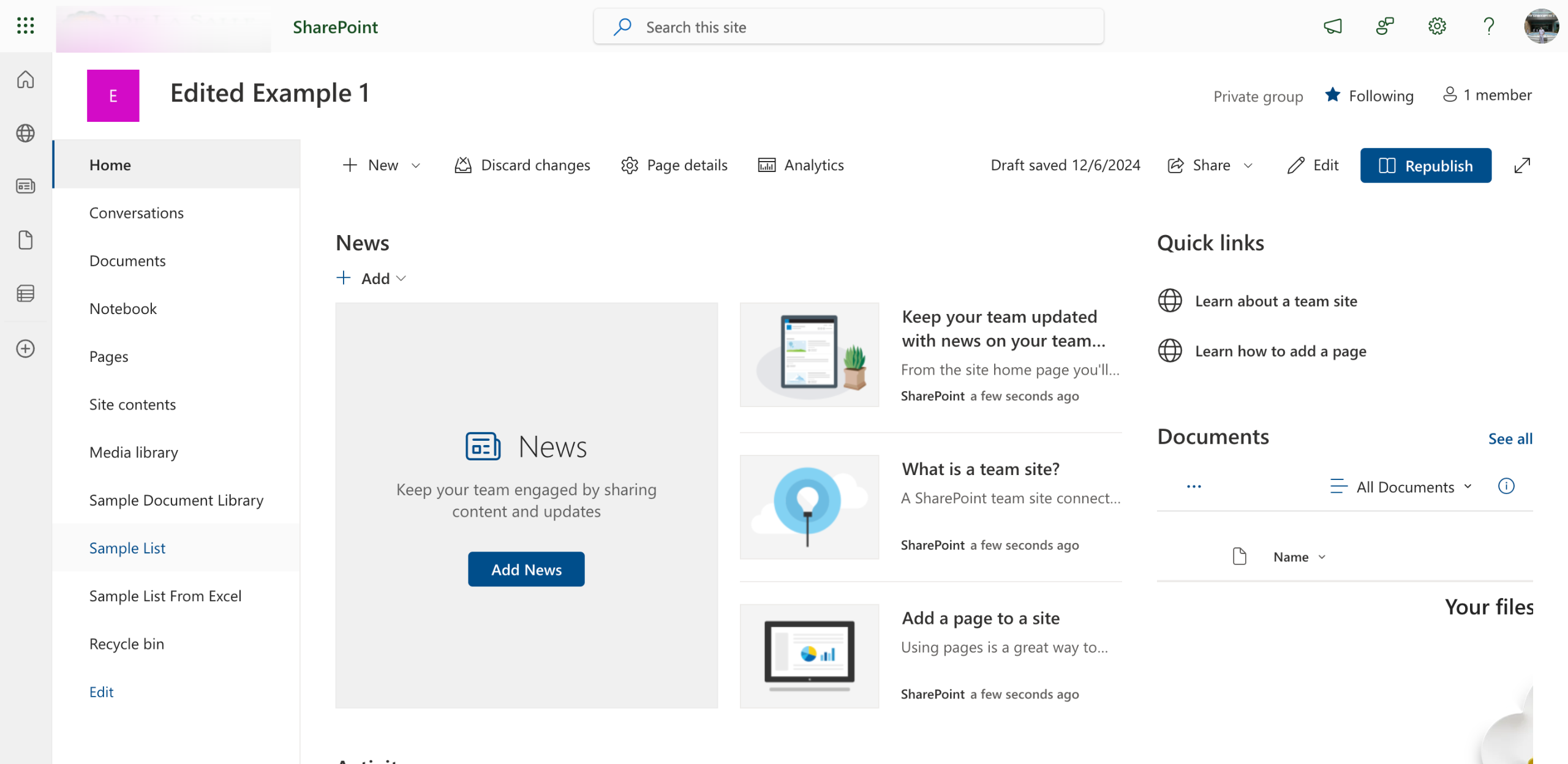 How to Delete a SharePoint List