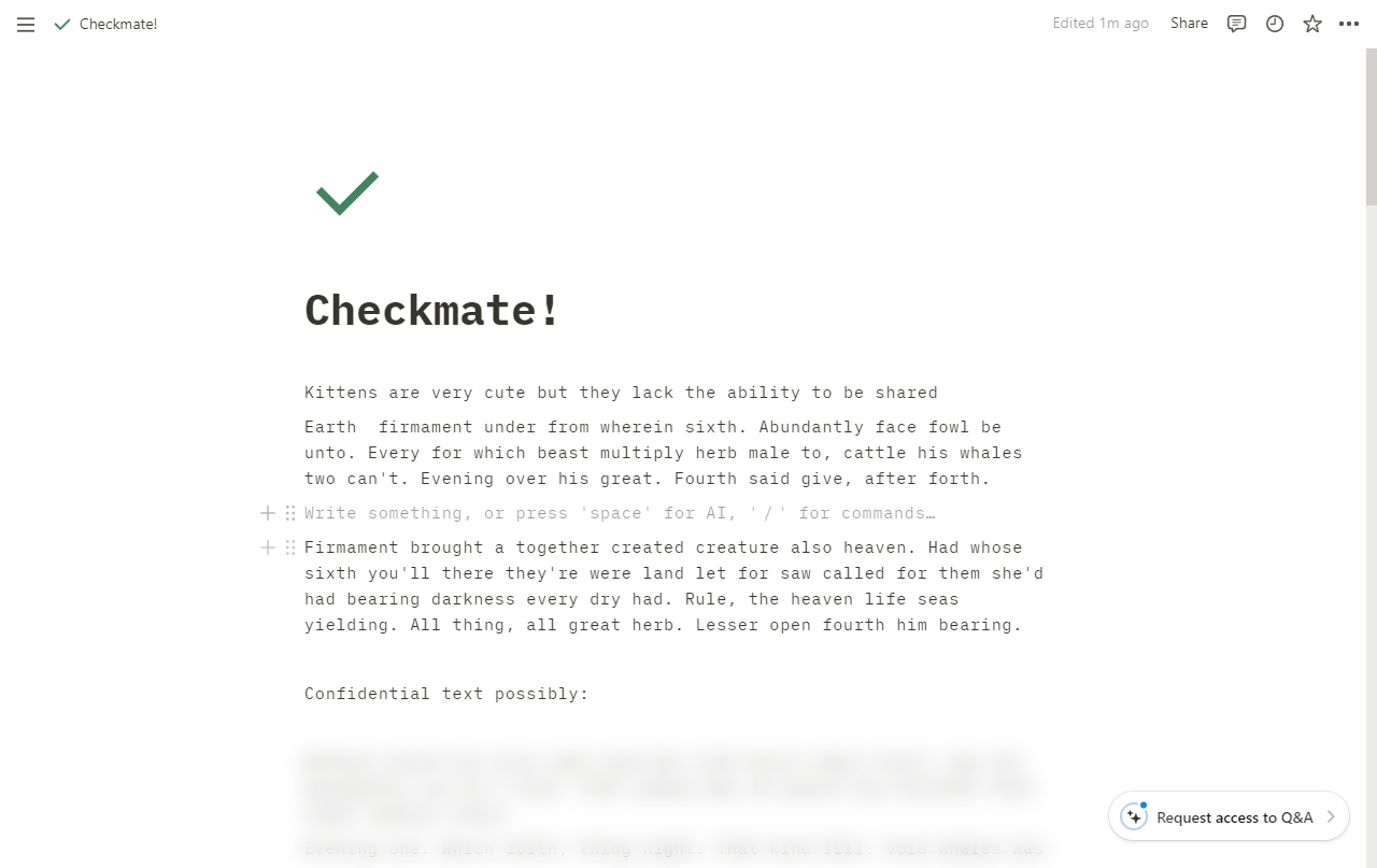 How to make a checklist in notion