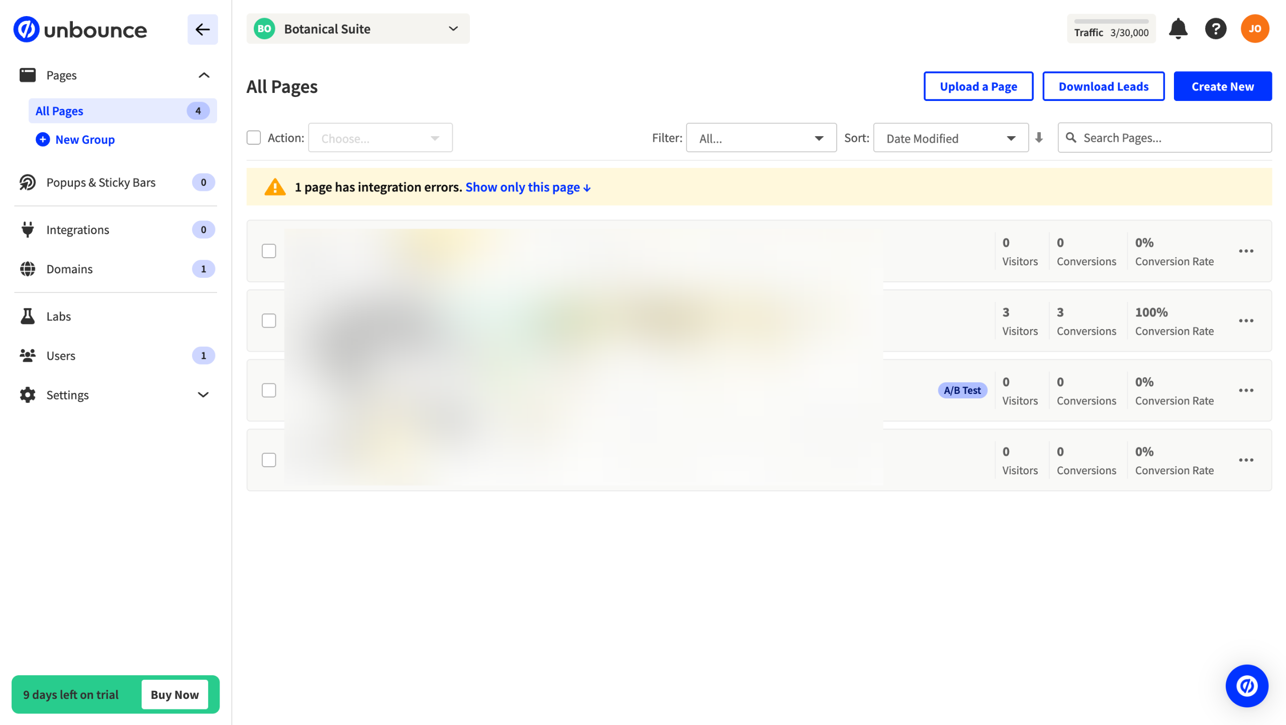 How to Share an Unbounce Page Preview