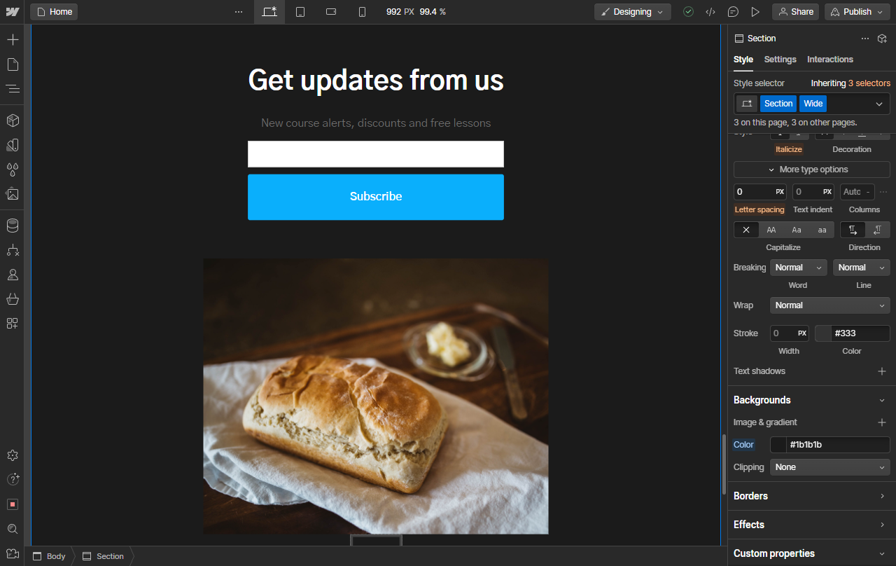 How To Add Background Image In Webflow
