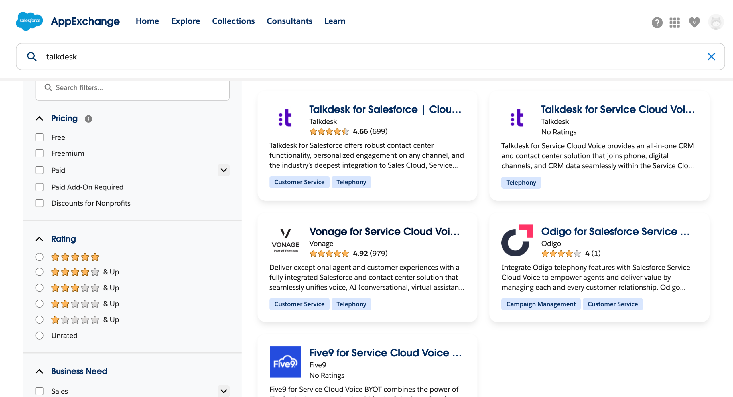 Talkdesk salesforce integration