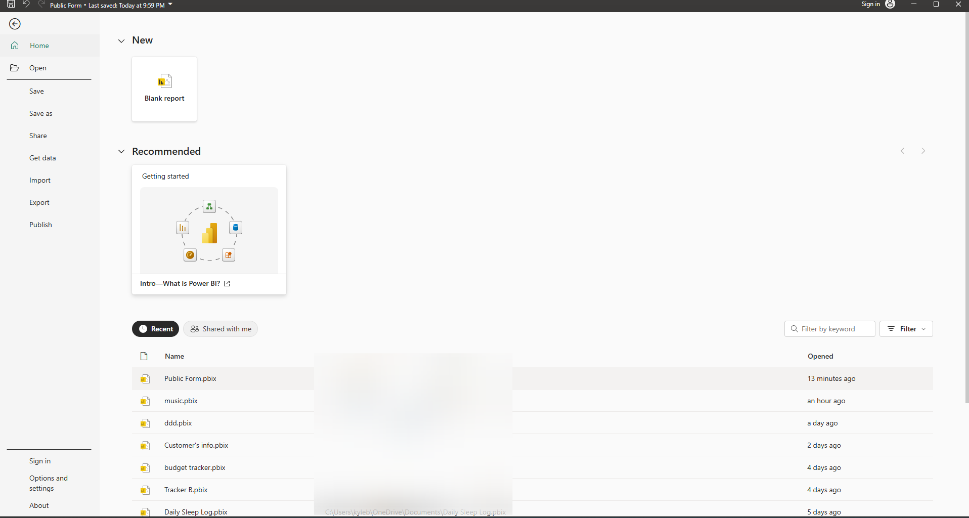 How to Update the Power BI Report