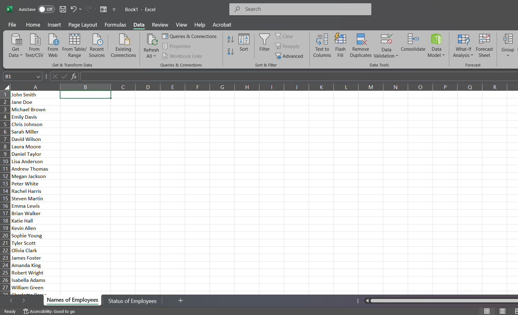 How to create drop down list in microsoft excel