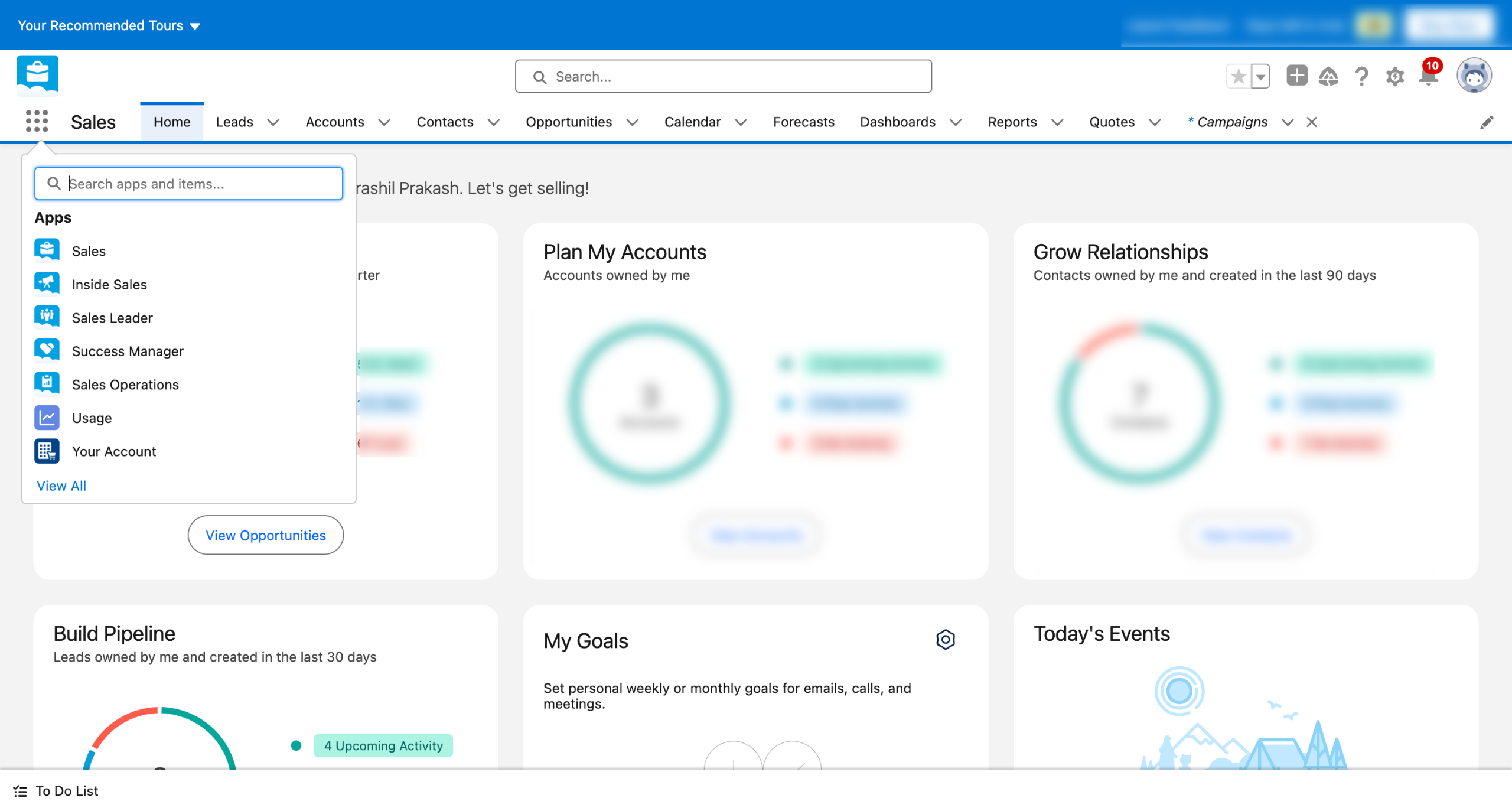 Salesforce - Create a Campaign