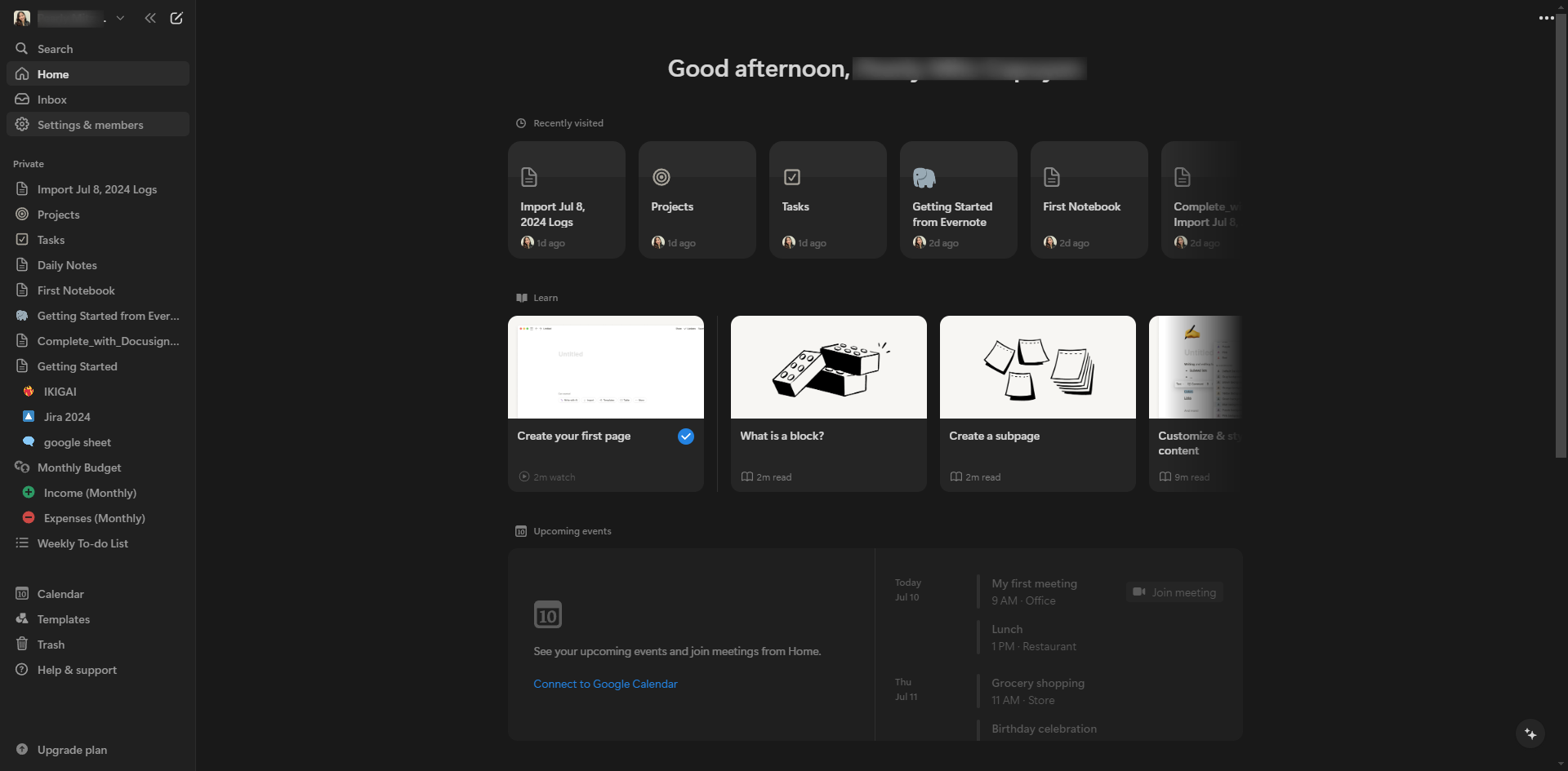 How to Integrate Notion with Google Docs