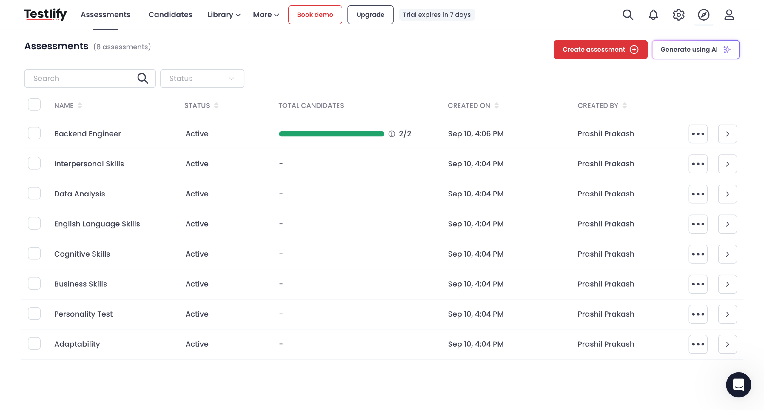 How to Create a Skill Assessment with Testlify