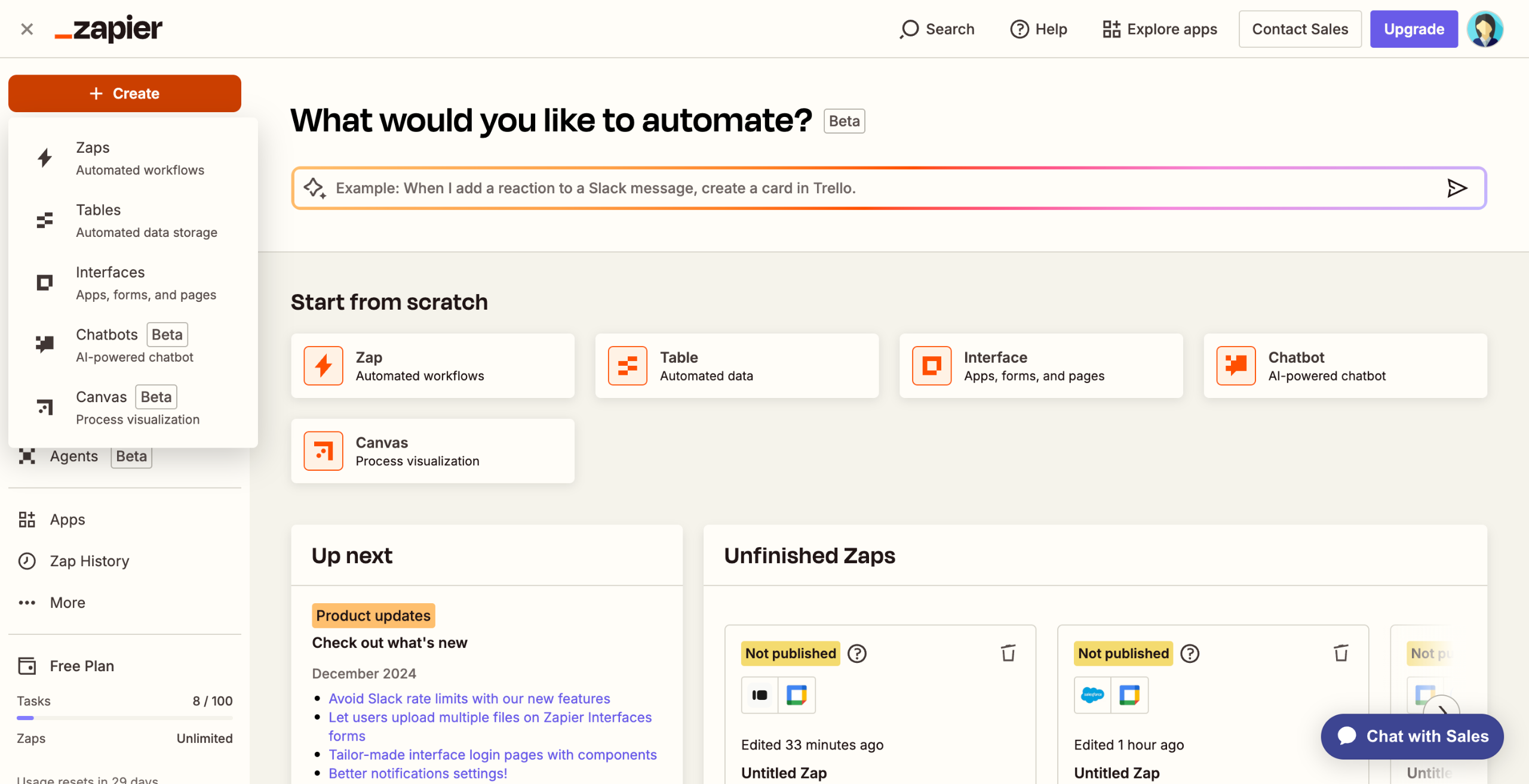 Automate HubSpot tasks creation from new Airtable records