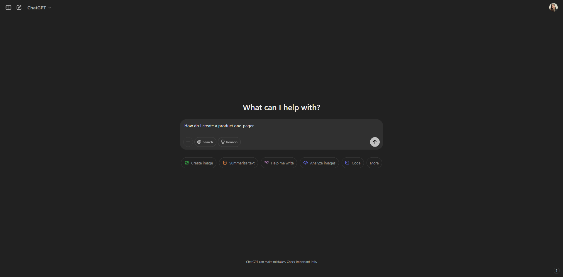 How to Create a Product One-Pager GPT