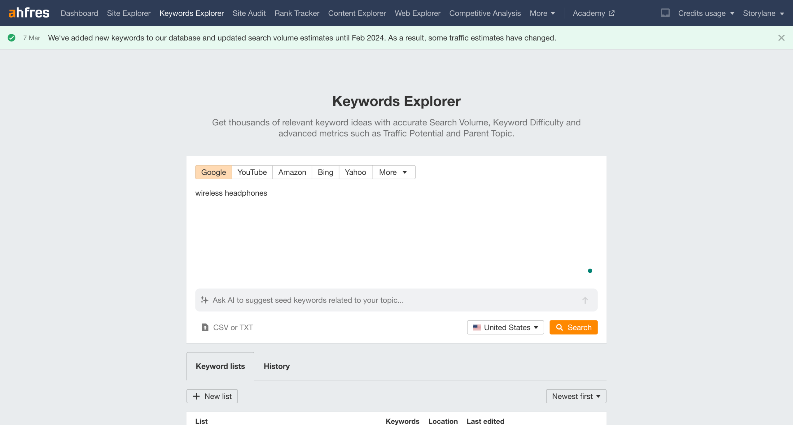 Ahrefs - Find Affiliate Websites