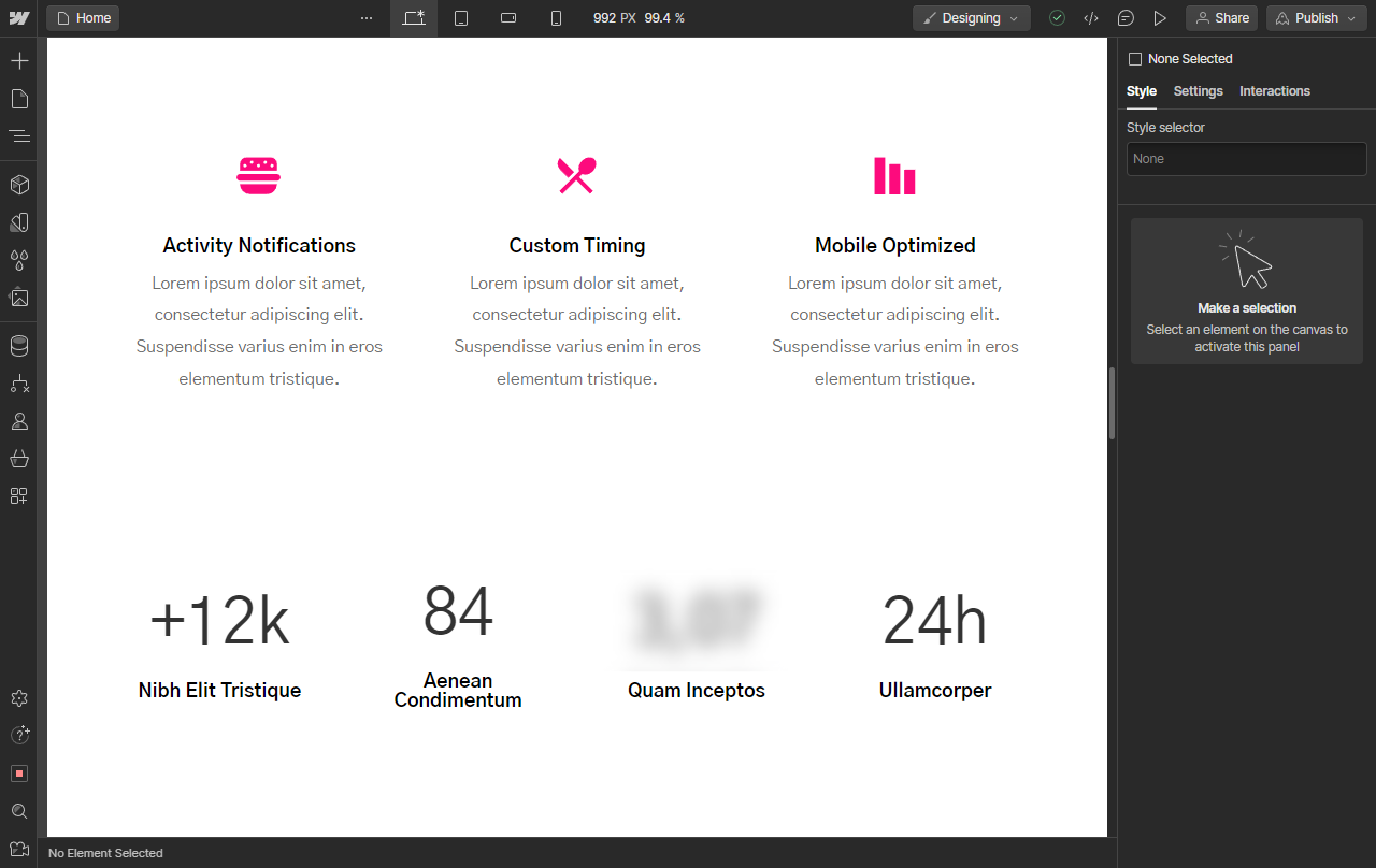 How To Change Line Spacing In Webflow