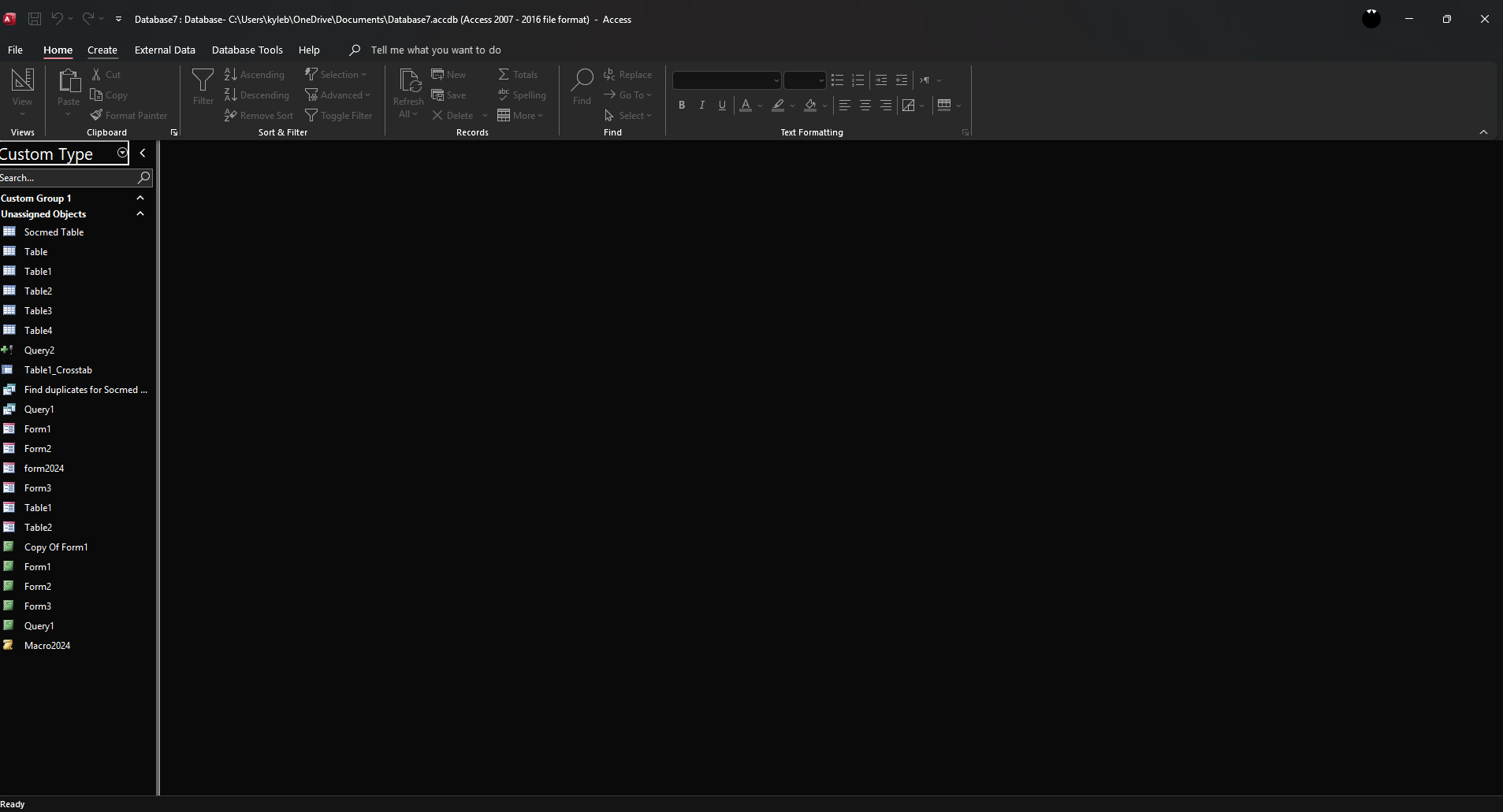 How to Create Make Table Query MS Access