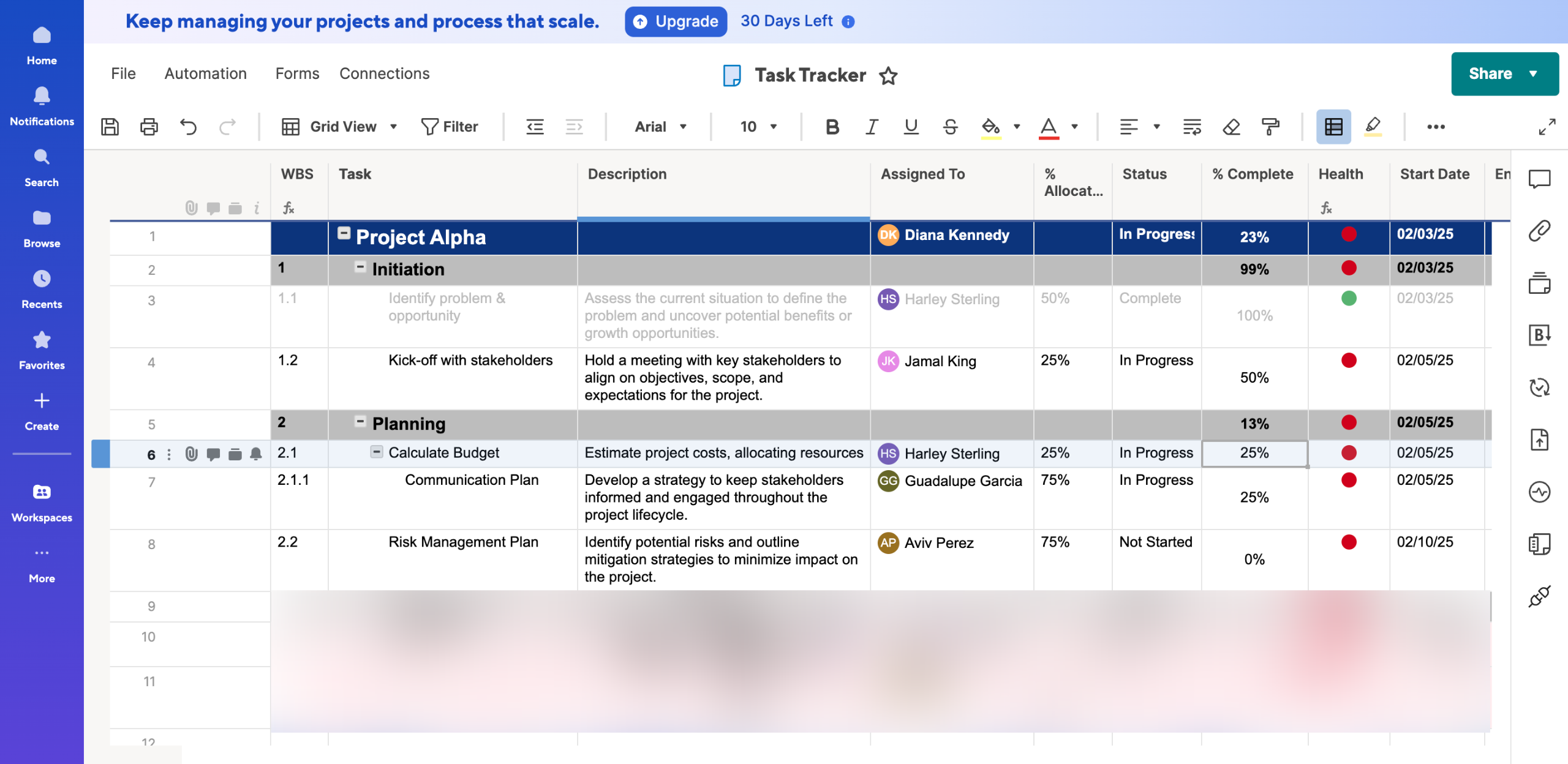 How to Wrap Text in Smartsheet
