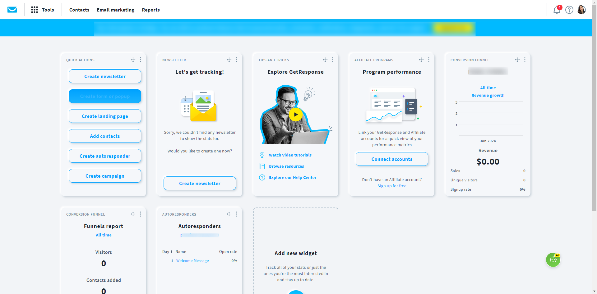 How to Create Form Page on GetResponse