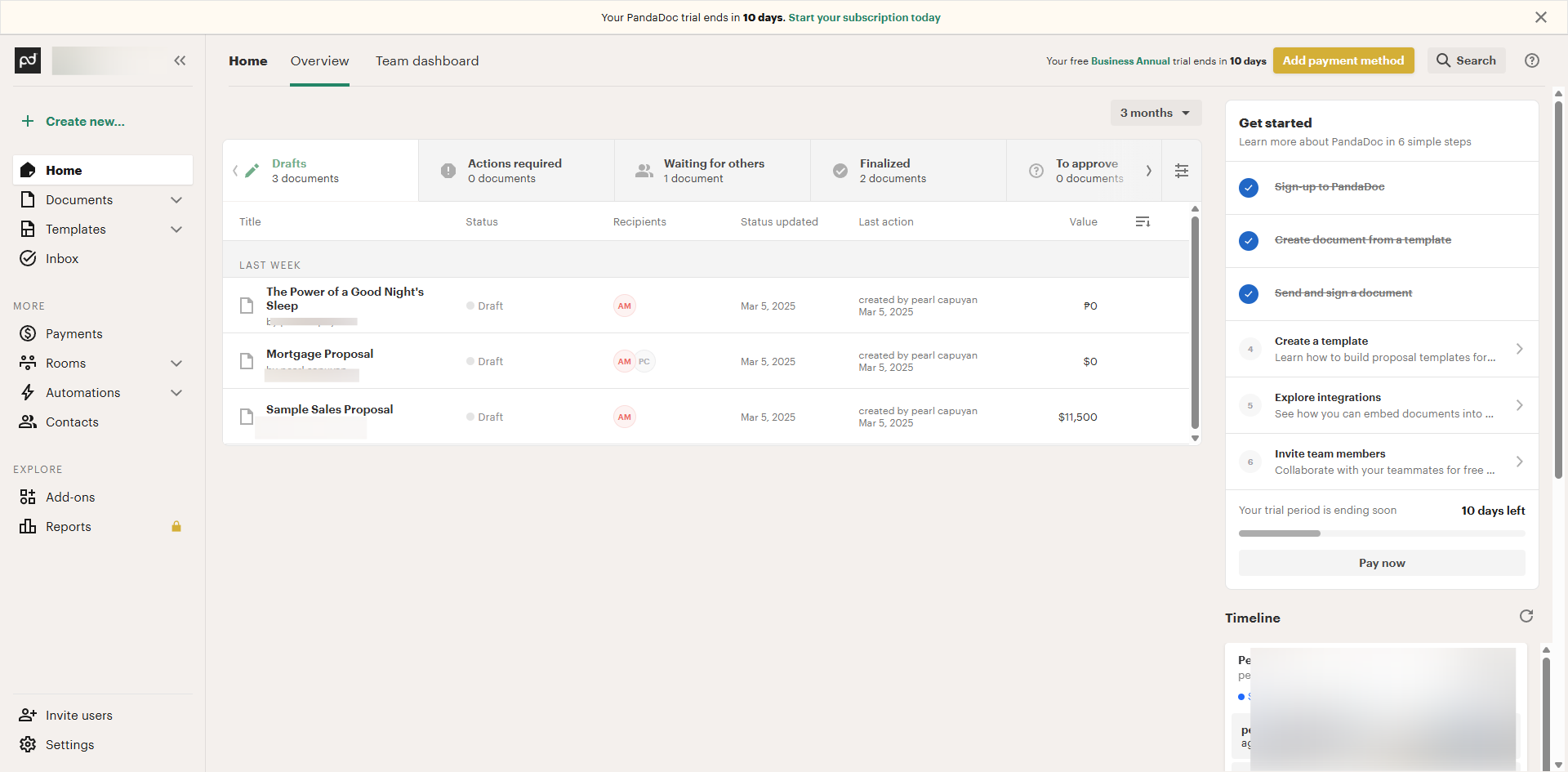 How to Connect Digital Signatures to PandaDoc