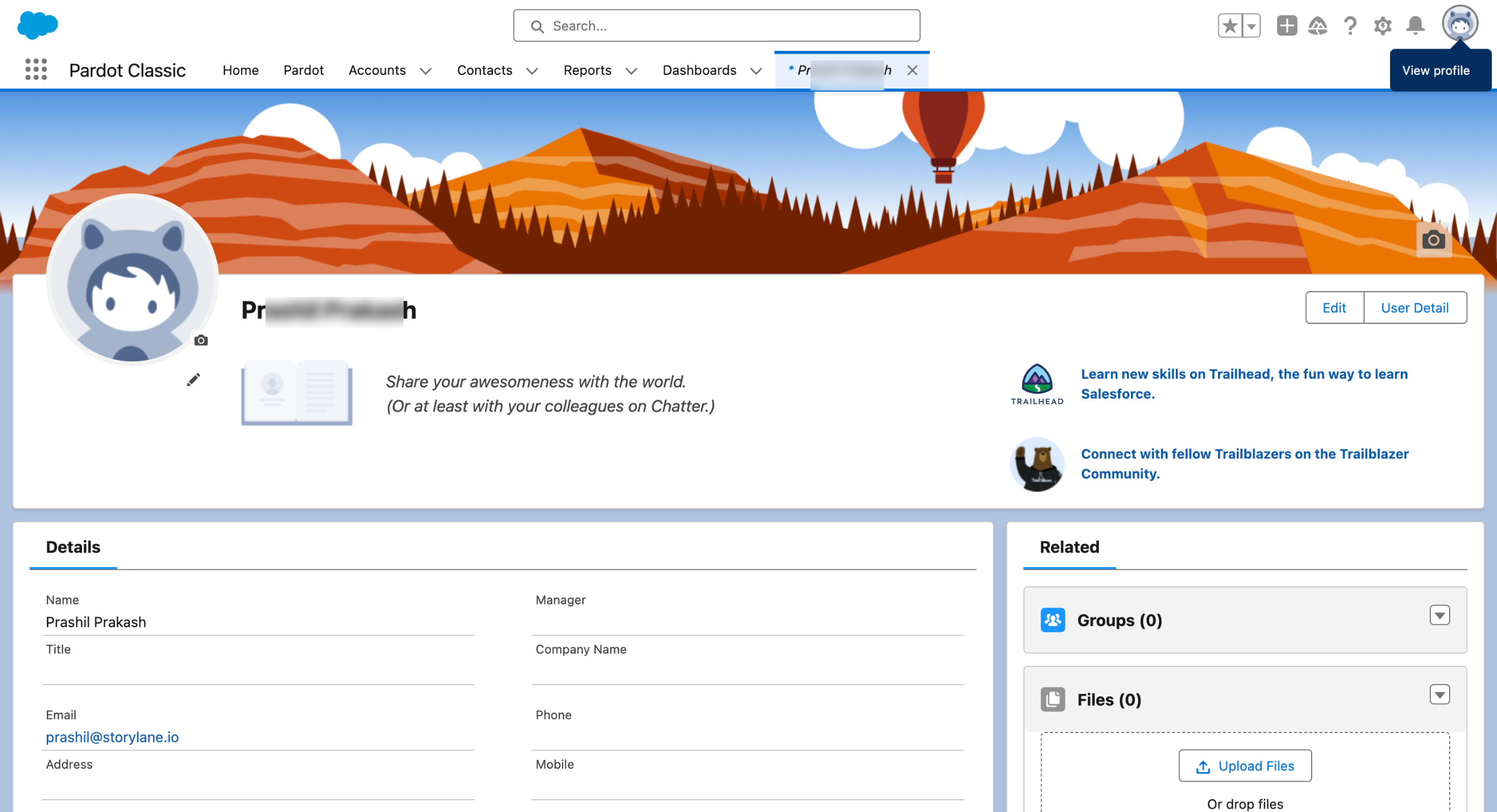 Salesforce - Setting Out of Office