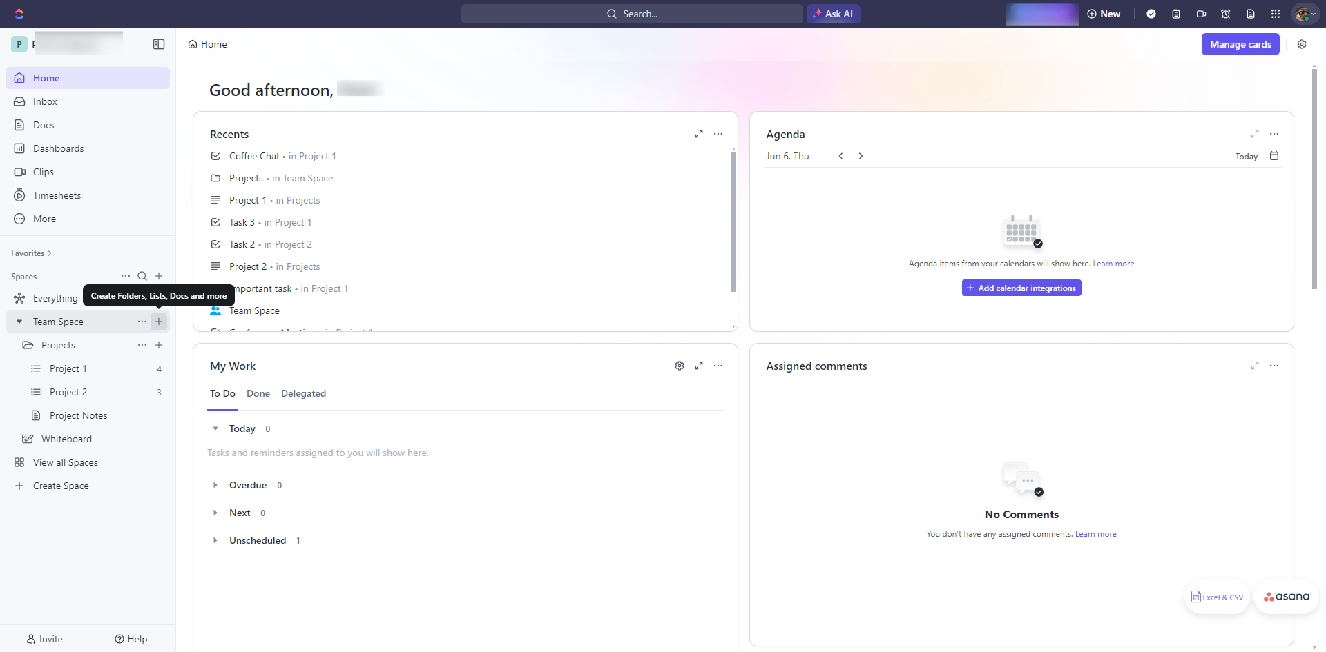 How to Create a Folder in Clickup