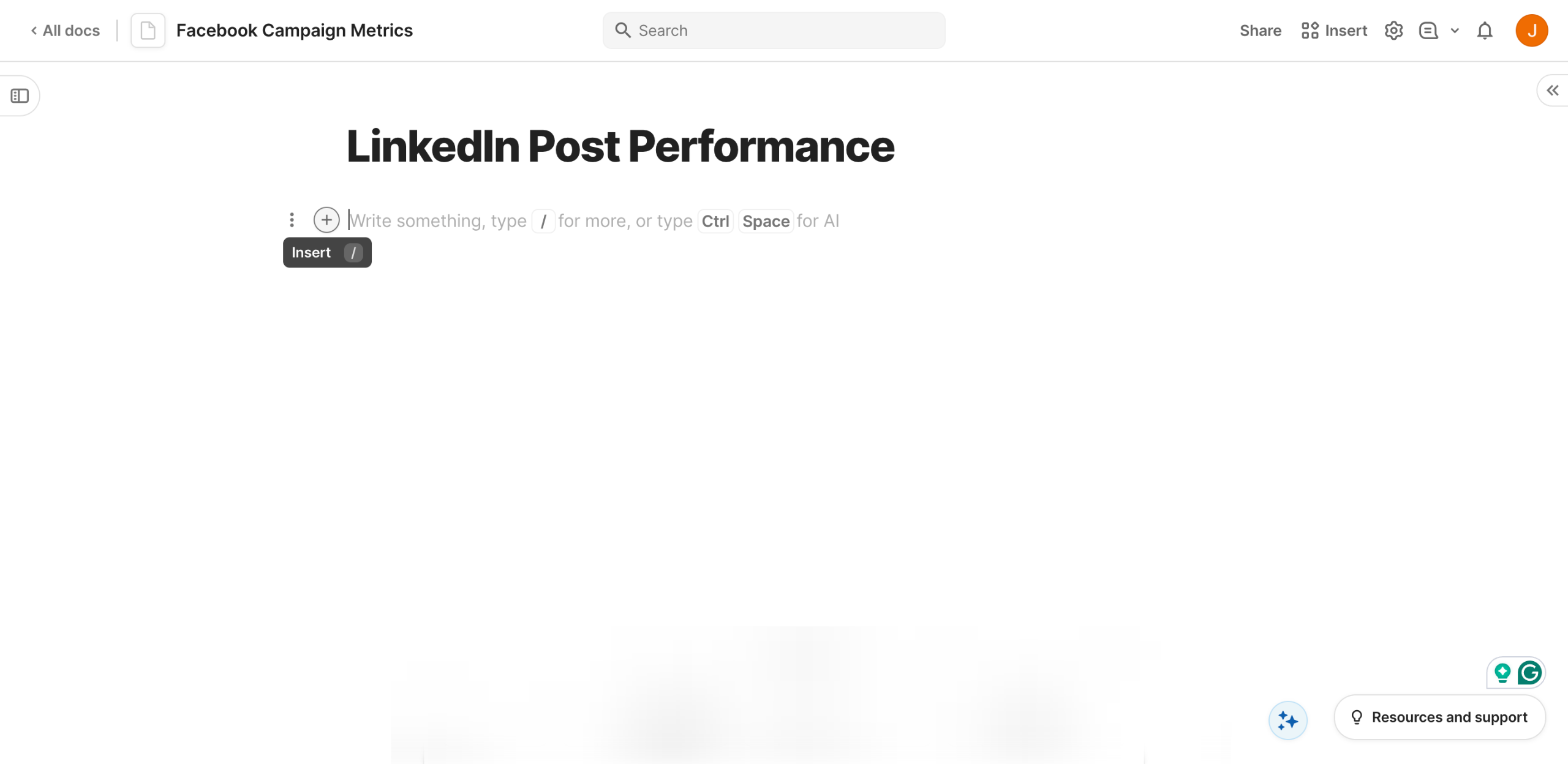 How to Analyze the LinkedIn Post Performance in Coda