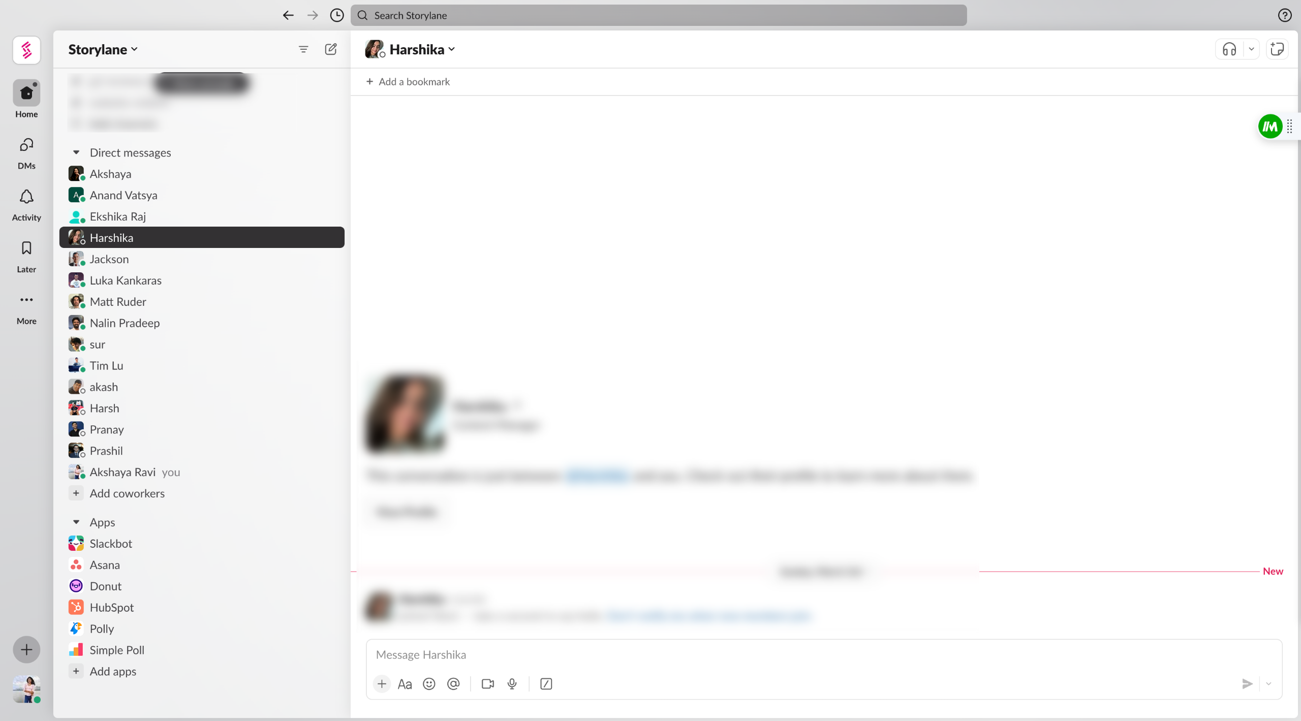 Setting OOO in slack