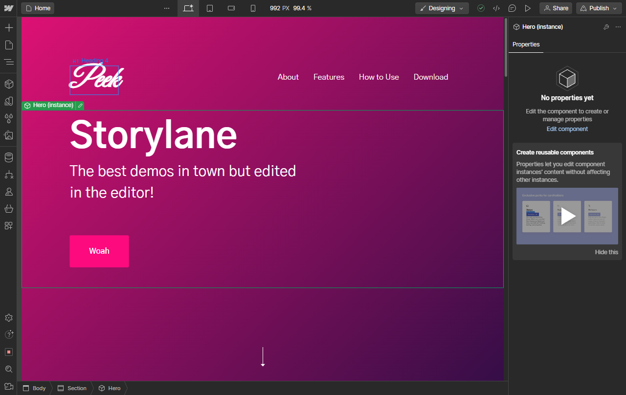 How To Change Hover Color In Webflow