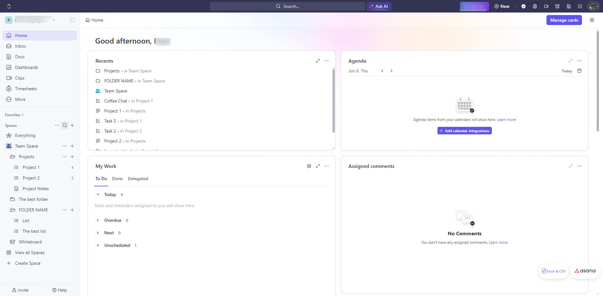 How to Create a Space in Clickup