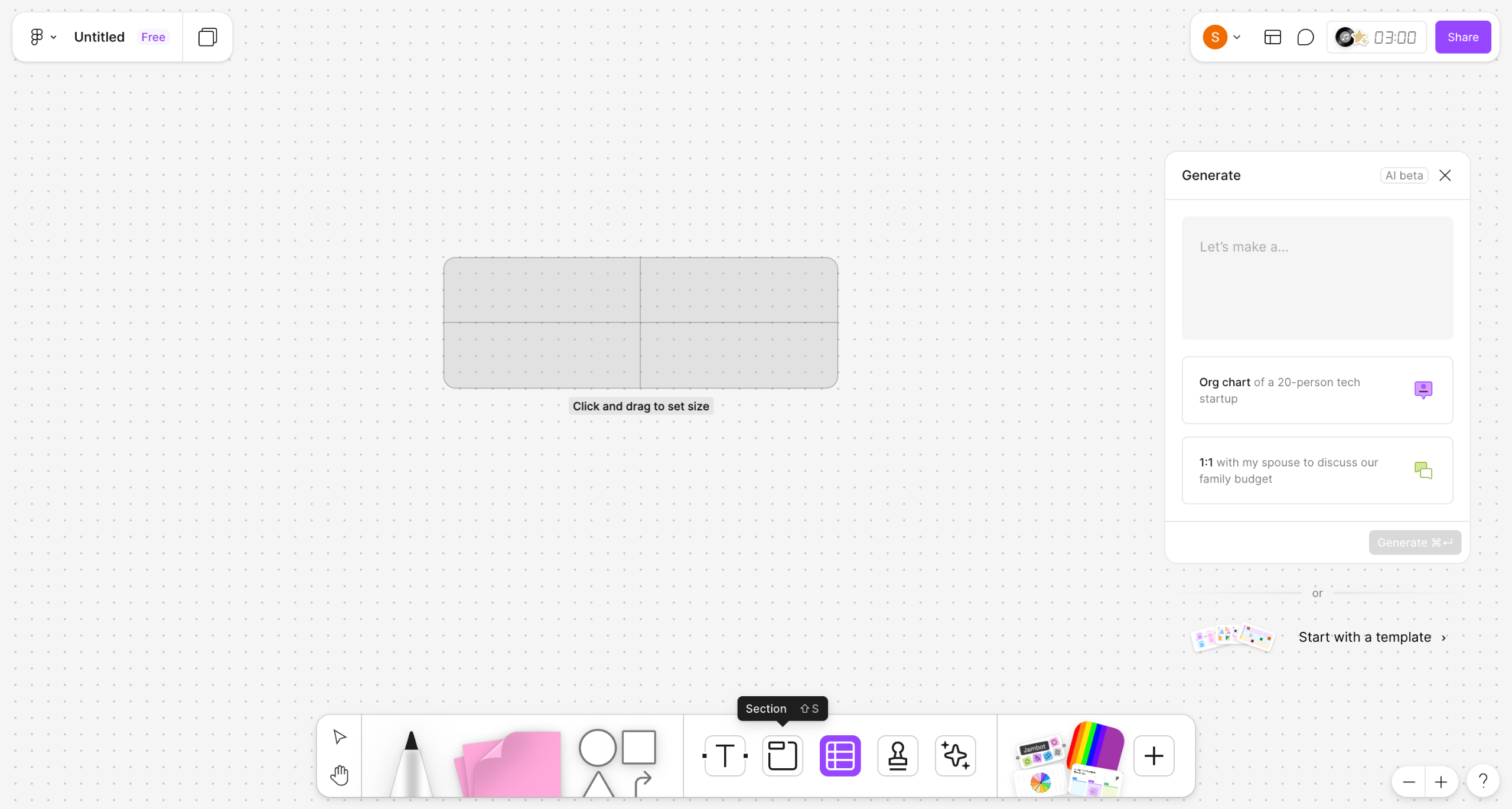 How to Create a Table in Figma FigJam