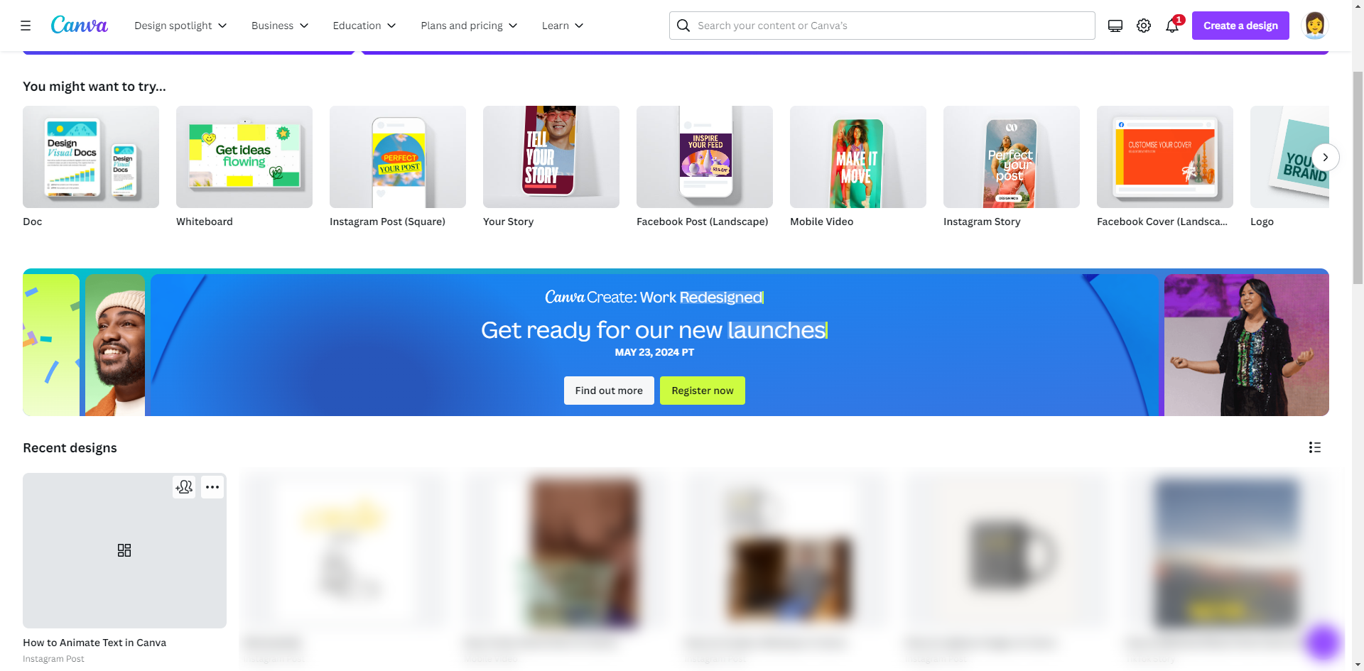 How to Animate Text in Canva