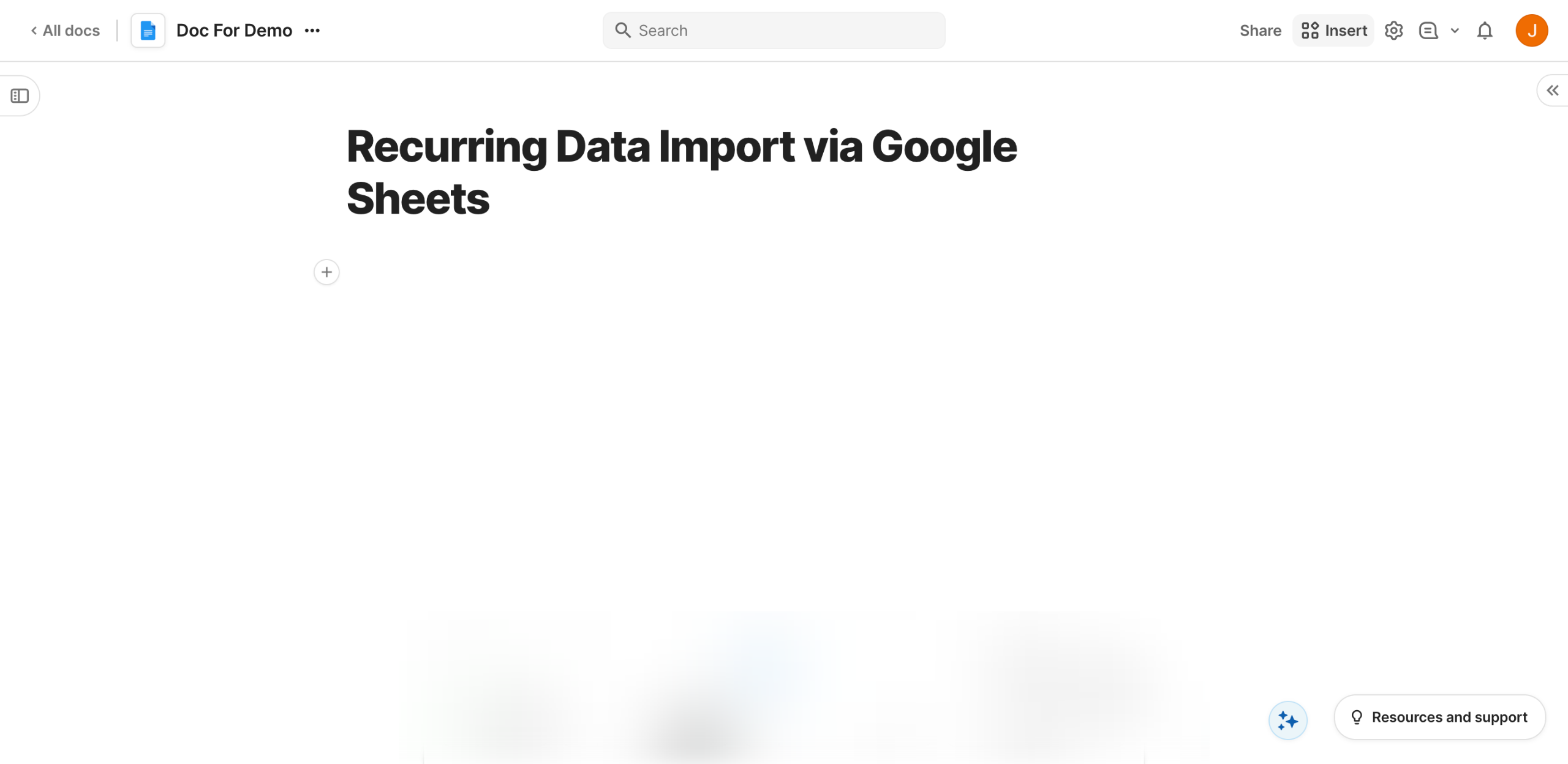 How to Set Up Recurring Data Imports Into Coda Using Google Sheets