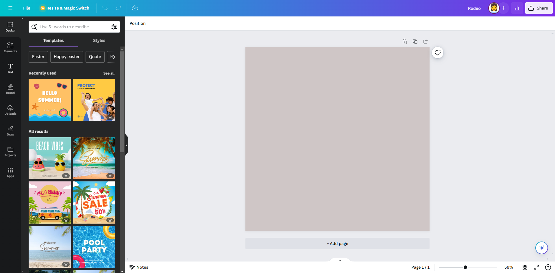 How To Create Curve Text in Canva