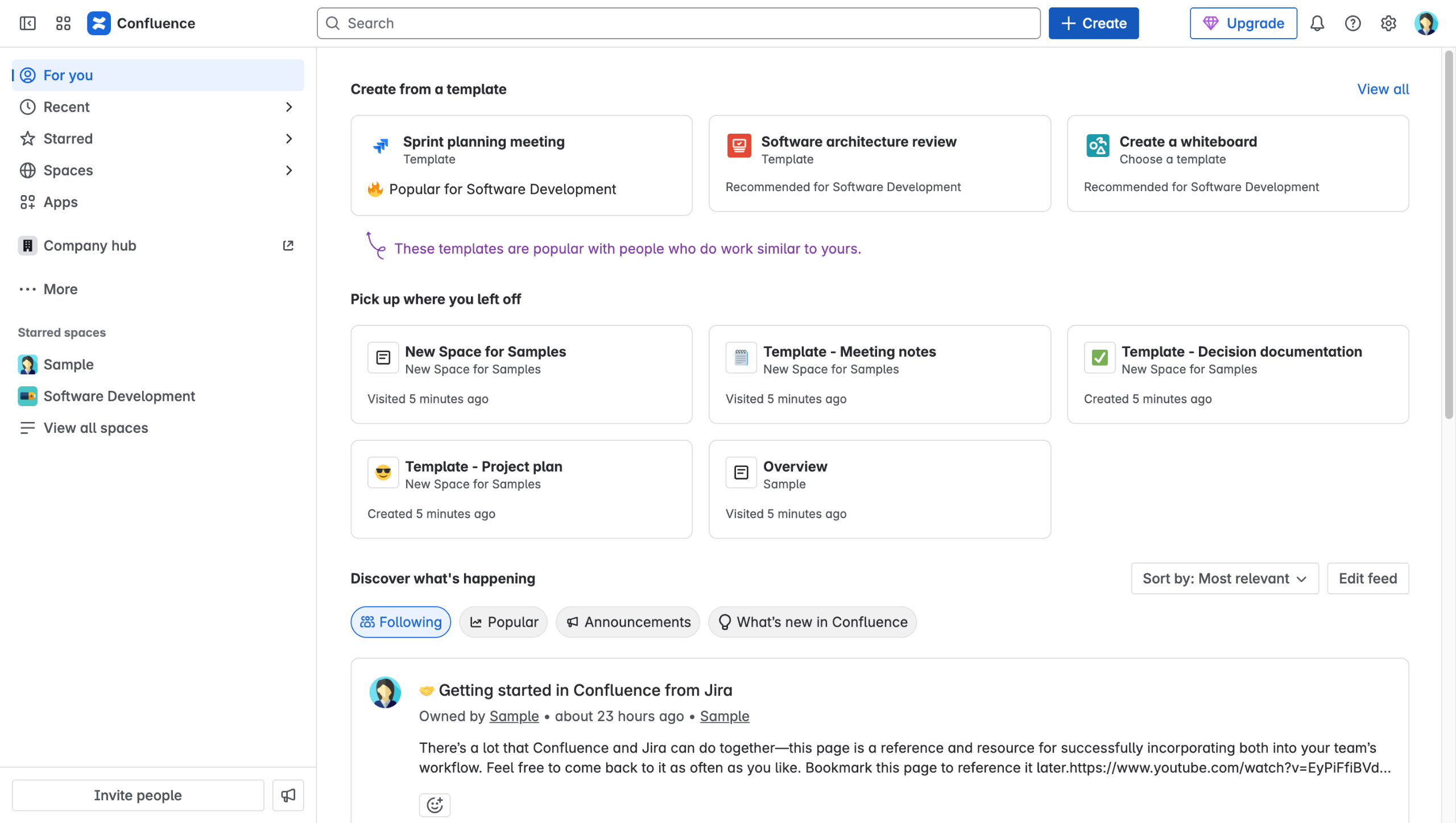 How to Create a Confluence Page