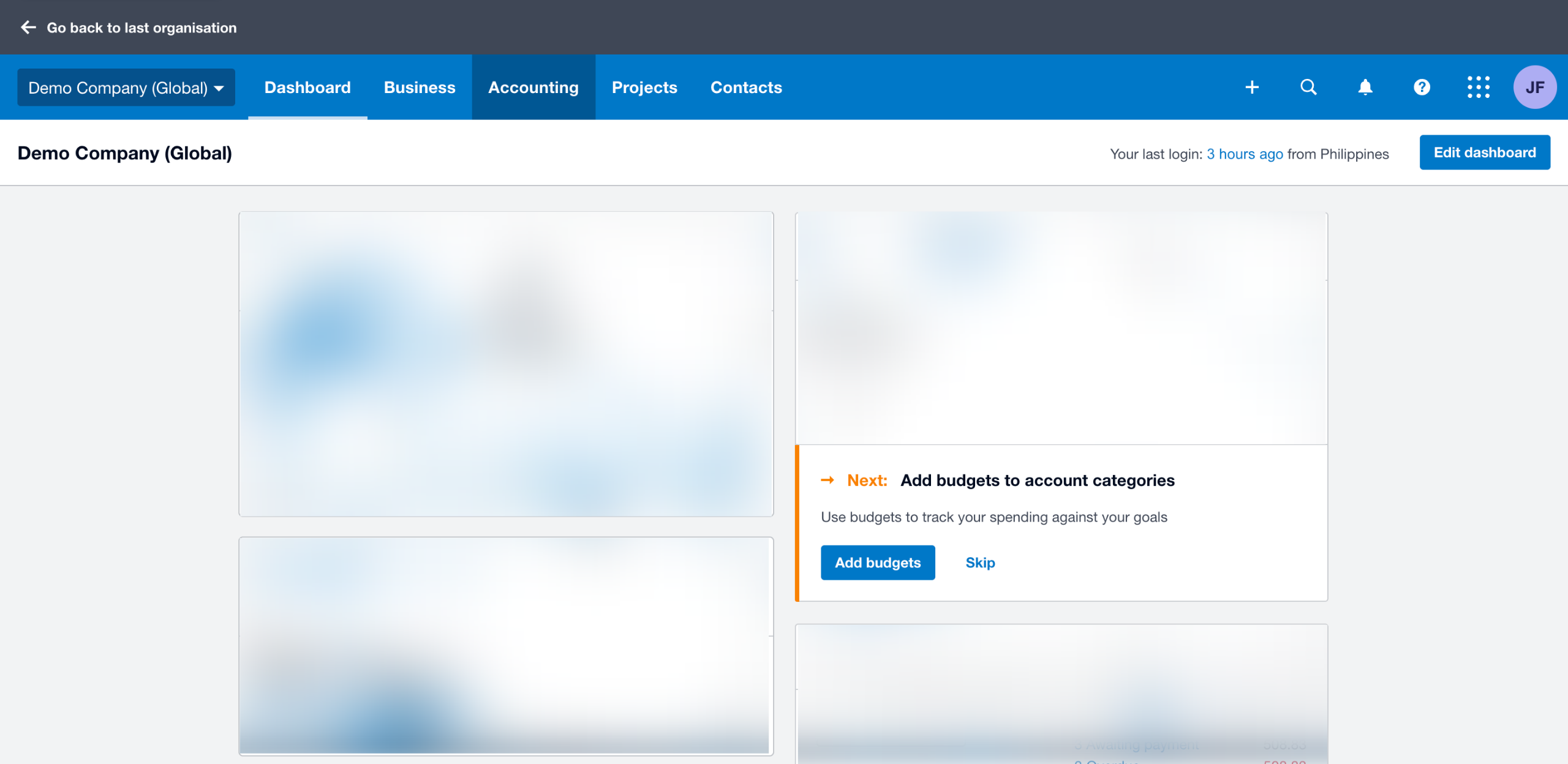 How to Group Accounts in a Xero Financial Report